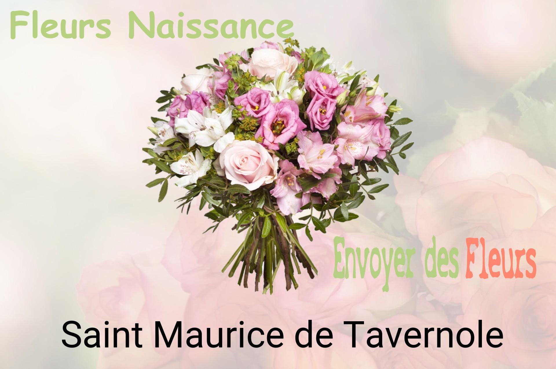 Bouquet de fleurs de naissance livré à Saint-Maurice-de-Tavernole